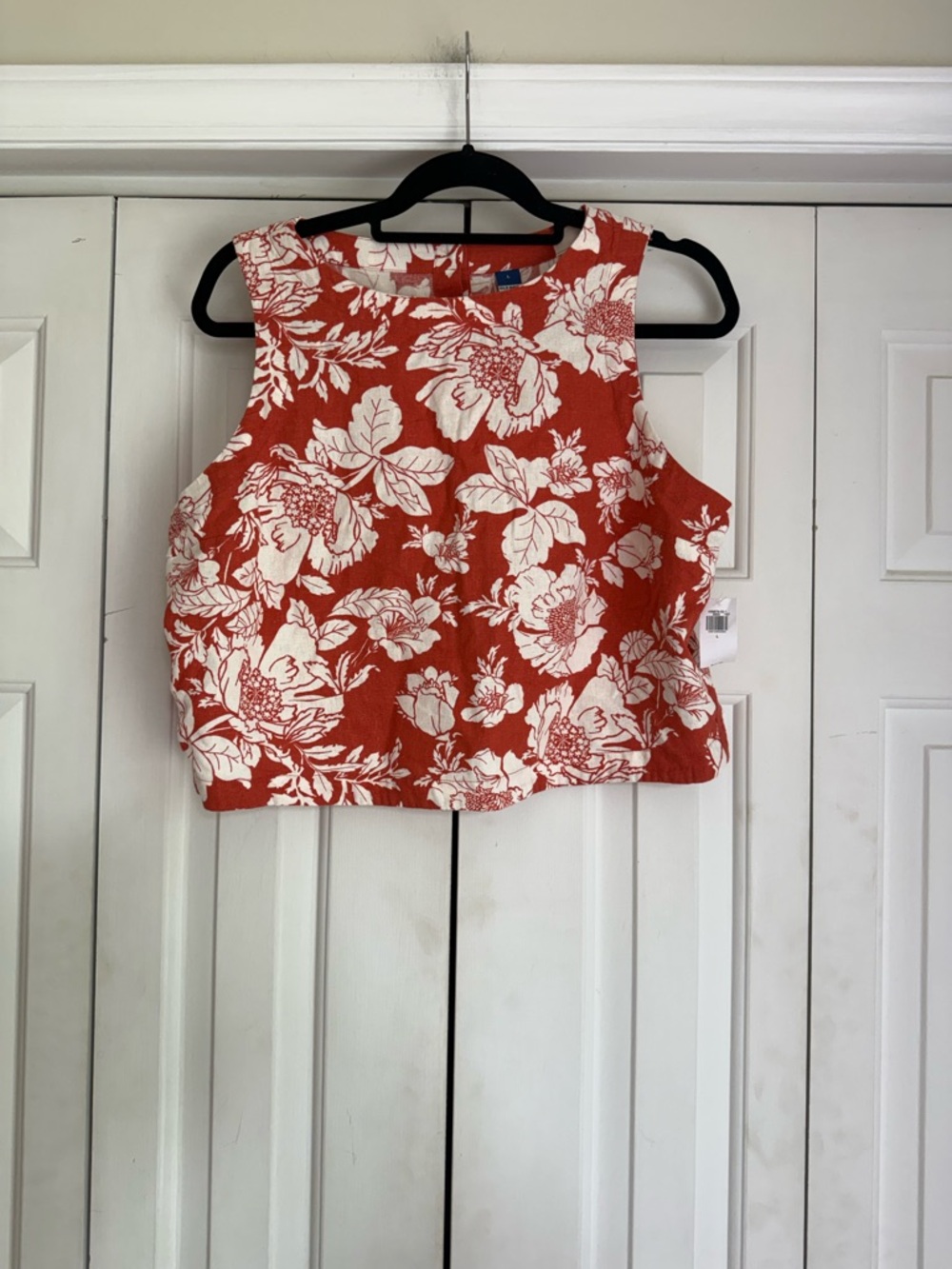 Old Navy Sleeveless Linen Top & High-Waisted Linen-Blend Maxi Skirt Size Large - Picture 8 of 13